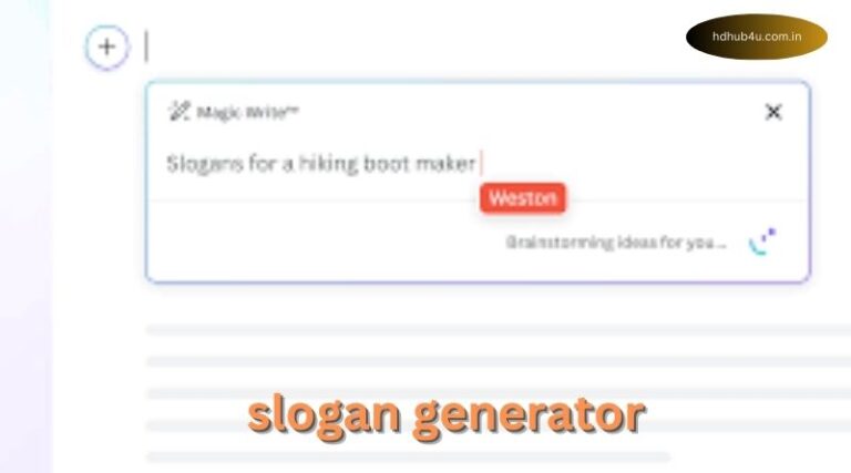 Slogan Generator